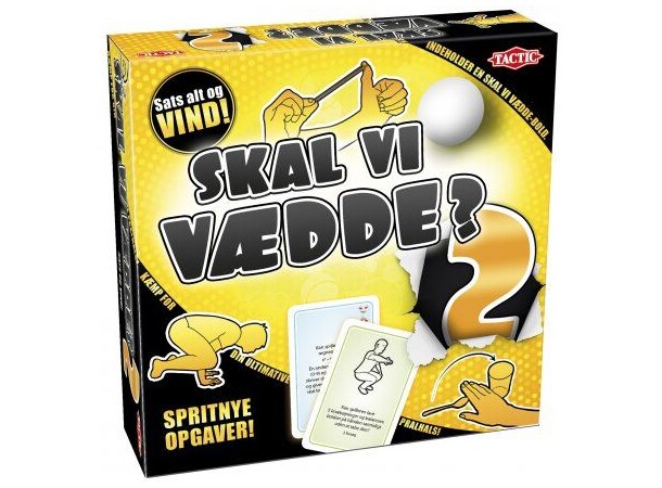 Skal vi Vædde 2.0 Selskabsspil 