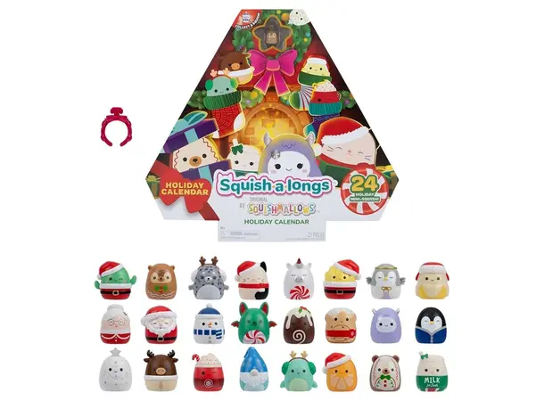 Squish-a-longs Julekalender 2026 Squishmallows Holiday Calendar 