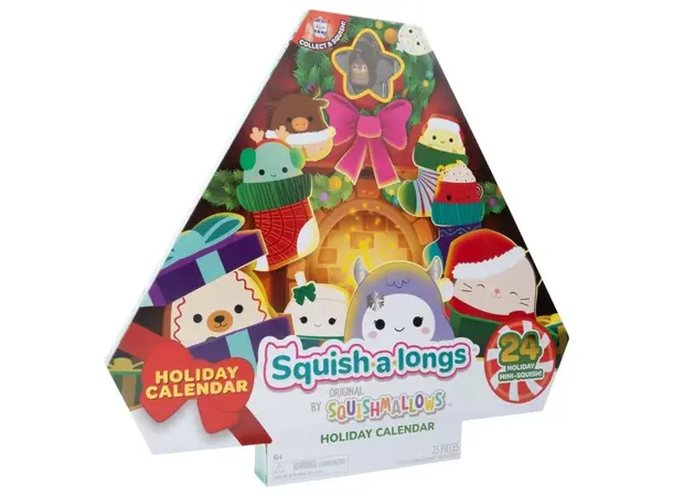 Squish-a-longs Julekalender 2026 Squishmallows Holiday Calendar 