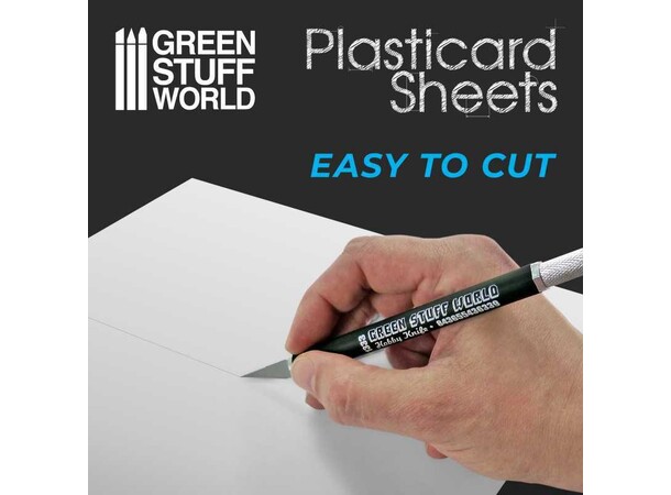 Styrene Sheets Variety Pack - 7 stk Green Stuff World 