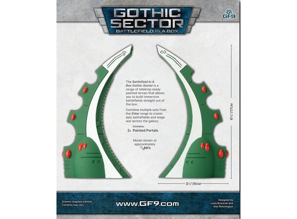 Terrain Eldar Portals Battlefield in a Box - Gothic Sector 