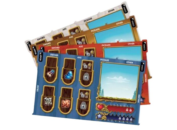 Terraria Deluxe Player Mat Pack Ekspansion til Terraria The Board Game 
