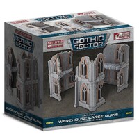 Terræn Warehouse Big Ruins Battlefield in a Box - Gothic Sector