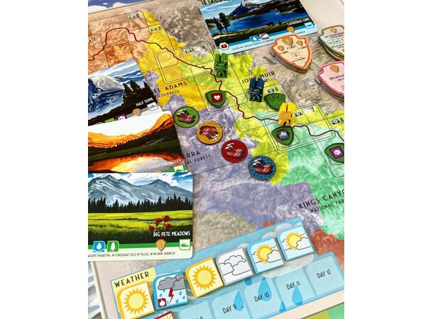 Trailblazer John Muir Trail Brætspil 