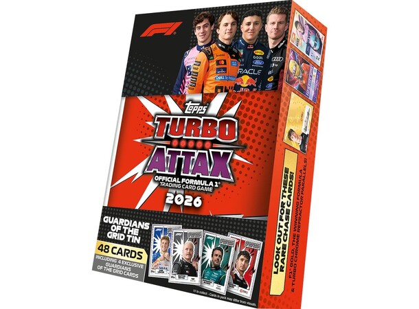 Turbo Attax 2026 Mega Tin #1 SORT - Topps Formula 1 