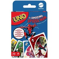 UNO Spiderman Kortspil Dansk udgave