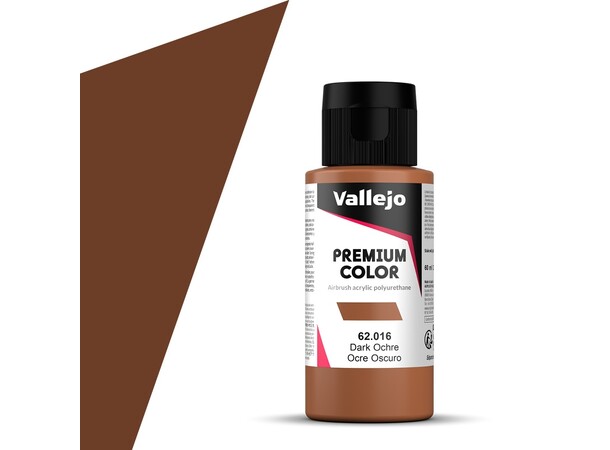 Vallejo Premium Mørk Okker 60 ml Premium Airbrush Color 
