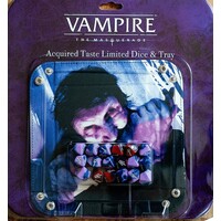 Vampire RPG Acquired Taste Dice & Tray Vampire the Masquerade 5th Edition