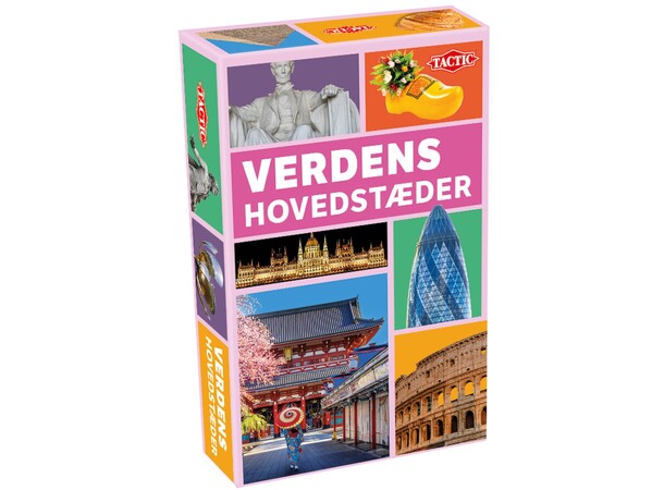 Verdens Hovedstæder Quizspil Dansk udgave 