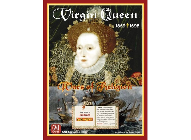 Virgin Queen Brætspil 2nd Printing 