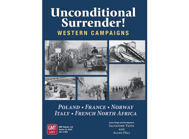 Western Campaigns Brætspil Unconditional Surrender 