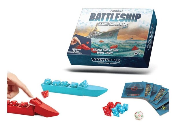 Battleship Search & Destroy Brætspil 