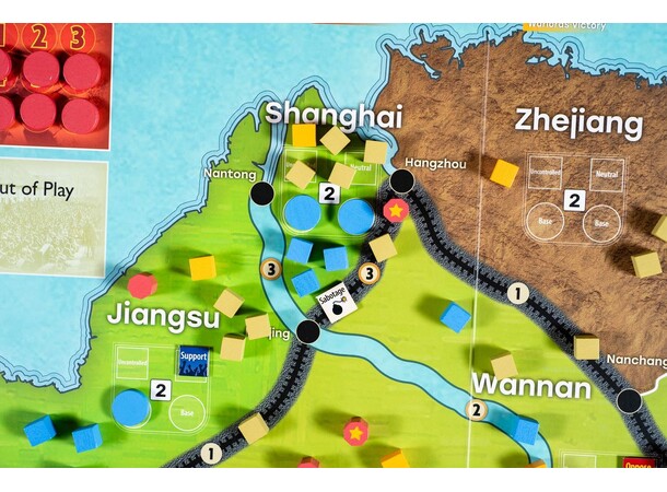 Chinas War 1937-1941 Brætspil 