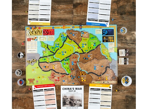 Chinas War 1937-1941 Brætspil 