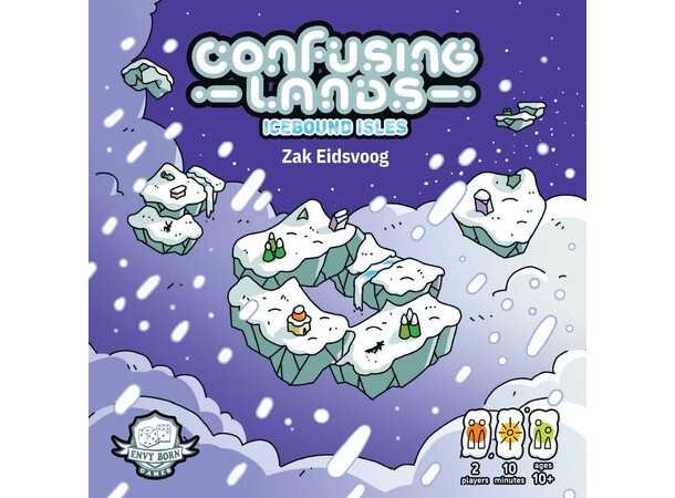 Confusing Lands Icebound Isles Kortspil 