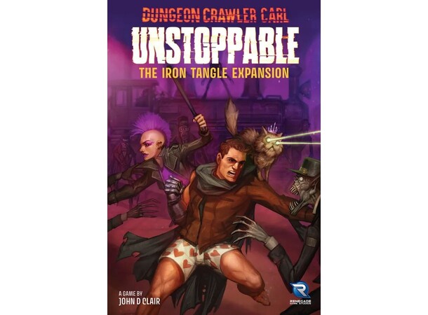 DC Carl Unstoppable The Iron Tangle Exp Udvidelse til Dungeon Crawler Carl 