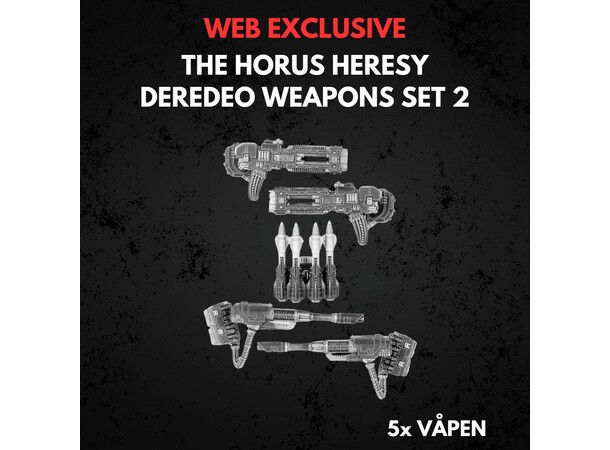 Deredeo Dreadnought Weapons Set 2 The Horus Heresy 