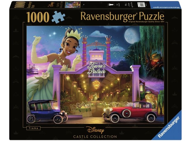 Disney Castle Tiana 1000 brikker Ravensburger puslespil 