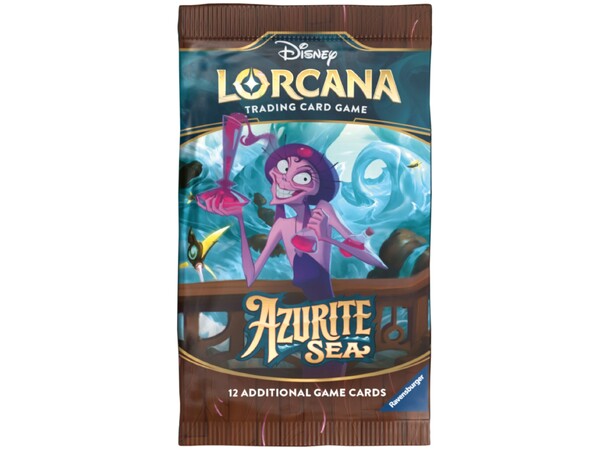 Disney Lorcana Azurite Sea Display Booster Box 