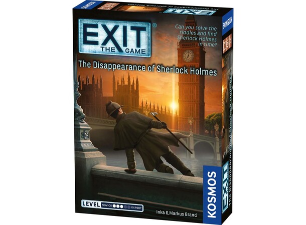 EXIT Disappearance Sherlock Brætspil The Disappearance of Sherlock Holmes 