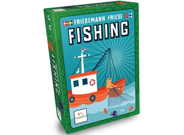 Fishing Kortspil - Dansk Dansk udgave 