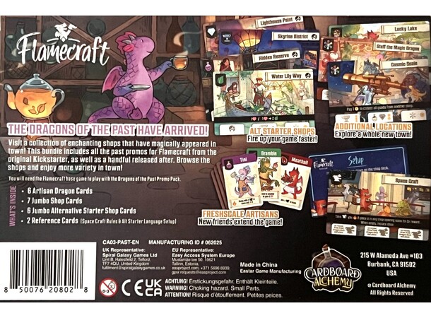 Flamecraft Dragons of the Past Expansion Ekspansion til Flamecraft 