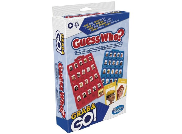 Guess Who Grab & Go - Rejseudgave Dansk udgave 