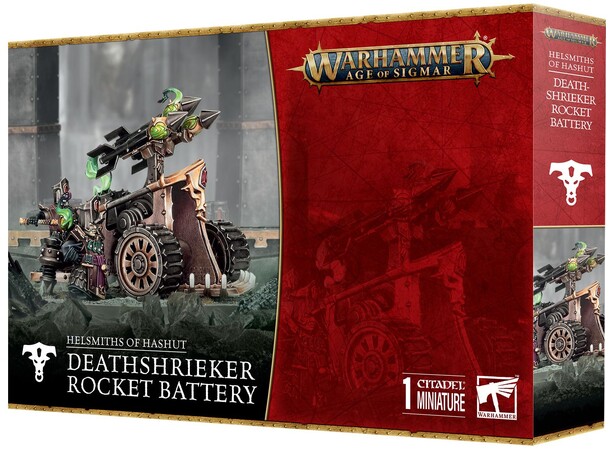 Helsmiths of Hashut Deathshrieker Rocket Batteri - Warhammer Age of Sigmar 