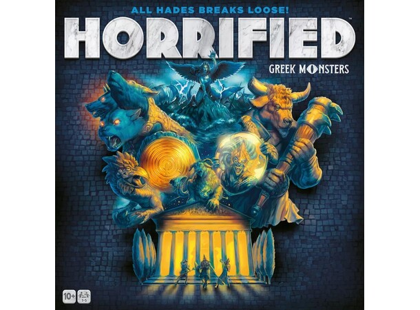 Horrified Greek Monsters Brætspil 