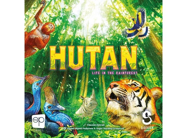 Hutan Life in the Rainforest Brætspil Dansk udgave 
