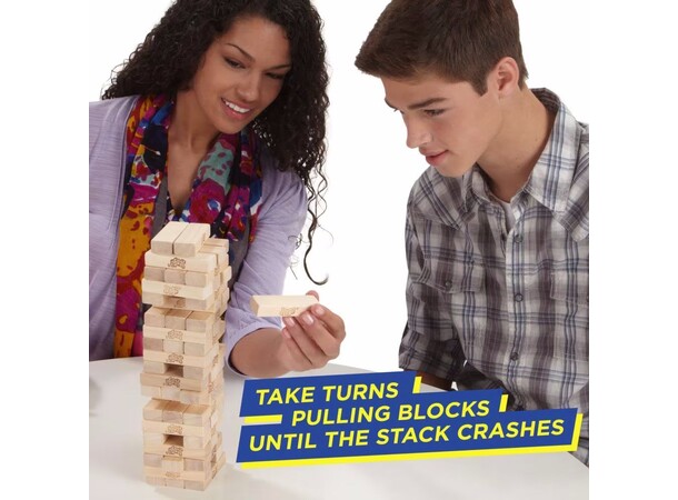 Jenga Brætspil Dansk 2025-udgave 