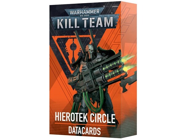Kill Team Hierotek Circle Datacards Warhammer 40K 