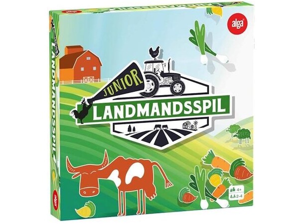 Landmansspil Junior Brætspil Dansk udgave 