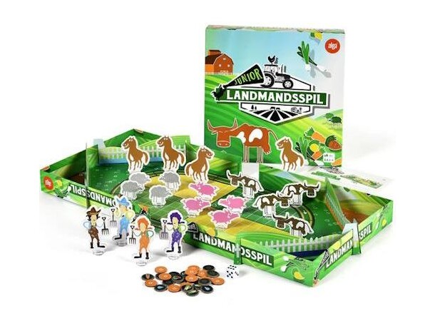 Landmansspil Junior Brætspil Dansk udgave 