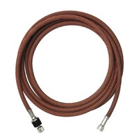 Luftslange flettet - med drejeled Sparmax - 2,5 meter