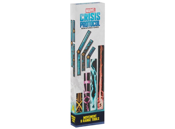 Marvel Crisis Protocol Movement/Range Bevægelse & rækkevidde-værktøjer 