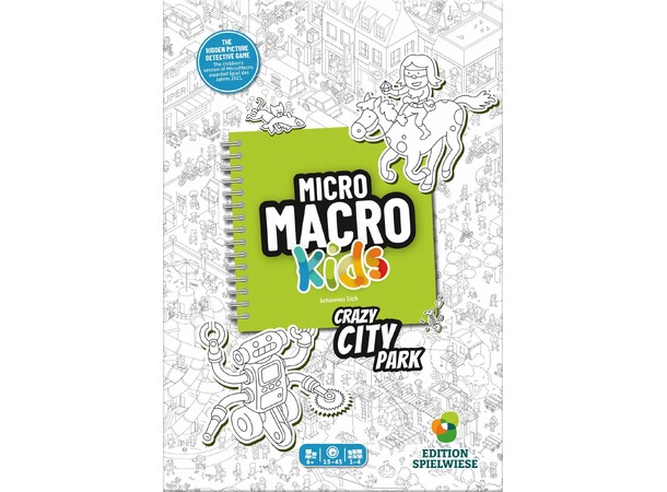 MicroMacro Kids Brætspil Crazy City Park 