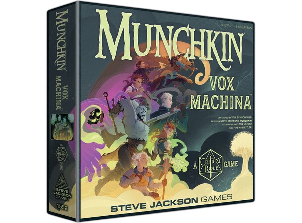 Munchkin Vox Machina Brætspil 