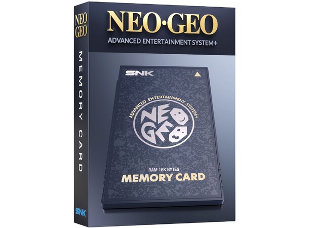 NEOGEO AES+ Memory Card - Sort 