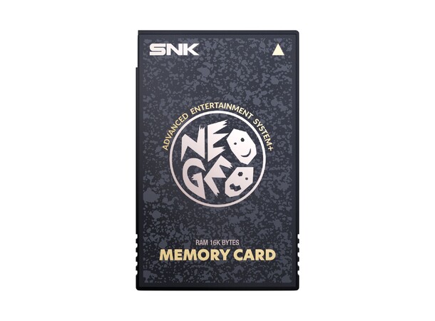 NEOGEO AES+ Memory Card - Sort 