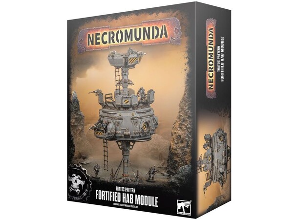 Necromunda Fortified Hab Module Thatos-mønster 