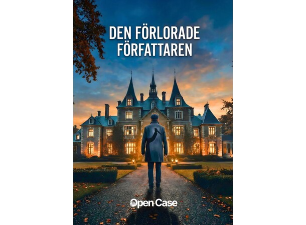 Open Case Den förlorade författaren SVENSK 