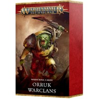 Orruk Warclans Warscroll Cards Warhammer Age of Sigmar