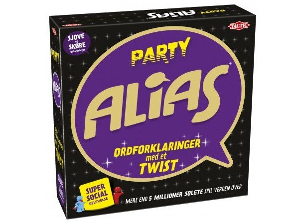 Party Alias Selskabsspil Dansk udgave 