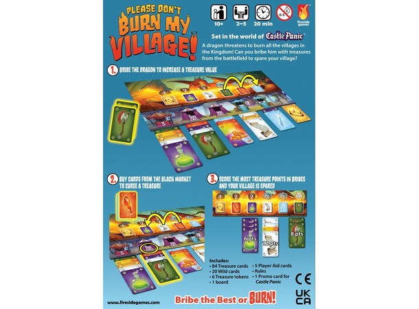 Please Dont Burn My Village Brætspil 