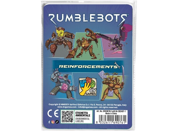 Rumblebots Reinforcements Expansion Ekspansion til Rumblebots 