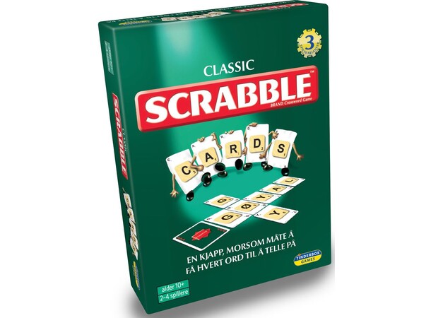 Scrabble Cards - NORSK 