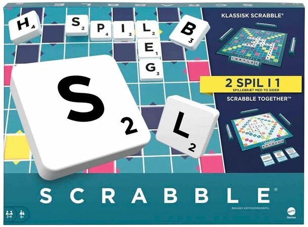 Scrabble Original Ordspil Dansk udgave 