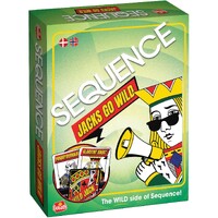 Sequence Jacks Go Wild Brætspil Dansk udgave
