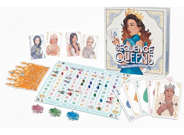 Sequence Queens Brætspil Dansk udgave 